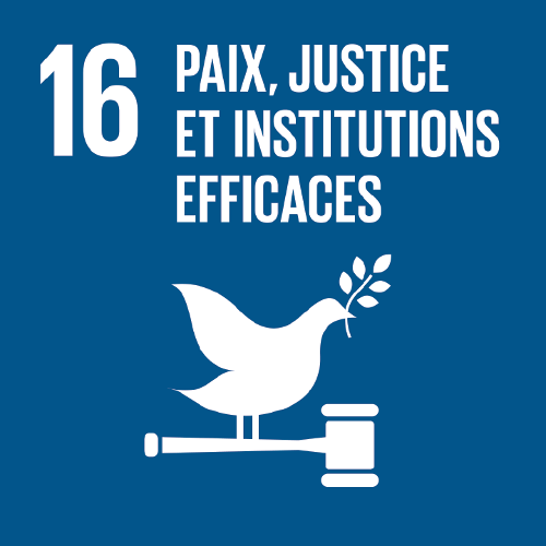 Paix, justice et institutions efficaces - Objectif 16